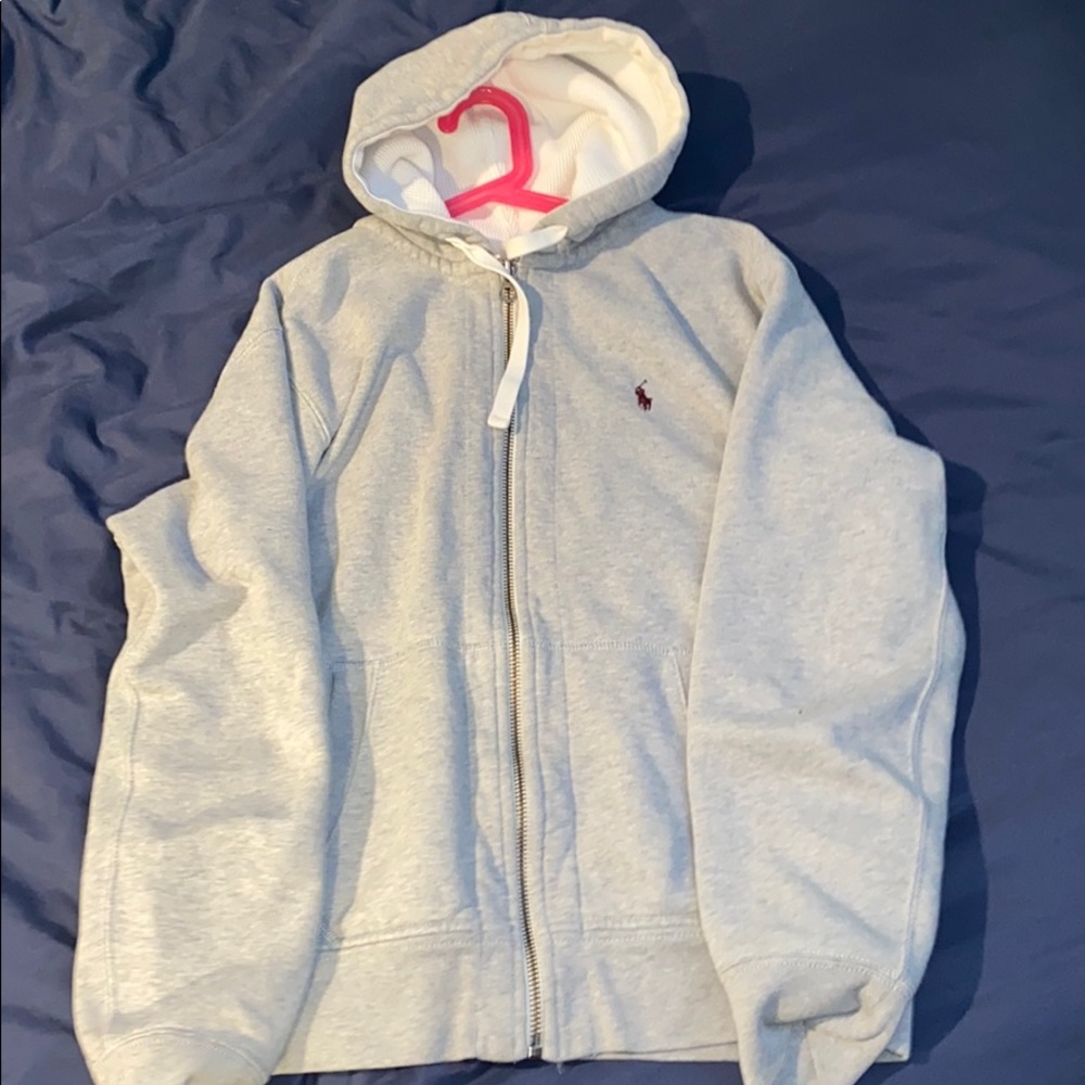 Ralph Lauren polo zip up hoodie